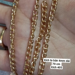 dây xích các loại 4mm, 0,6x2mm, 3,5mm, 3mm, 2mm- xích401, xích402,xích403,xích404,xích405,xích406,xích407,xích408,xích09