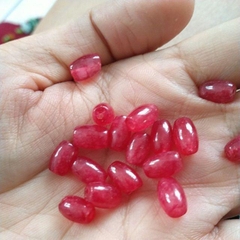 10viên lu thống đá 6x9mm thiên nhiên