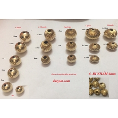 Gói 10 Charm đồng hình quả bí xỏ vòng