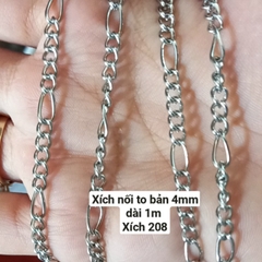 dây xích các loại 5mm,3mm,3,5mm,2mm-x201,x202,x203,x204,x205,x206