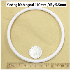 set 2-5 Vòng tròn nhựa Size 7.3 cm làm dreamcatcher