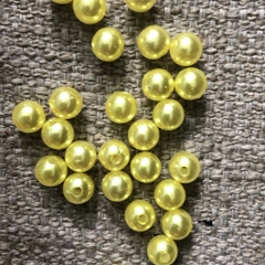 10-50 gam hạt châu 8mm, hạt cườm,hạt bẹt nhựa nhiều màu có lỗ làm vòng tay, vòng cổ, trang trí quần áo