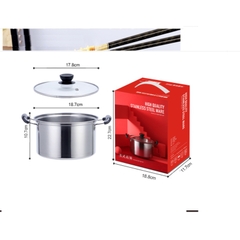 NỒI inox 2 LÍT ĐÁY TỪ 20CM GIÁ RẺ