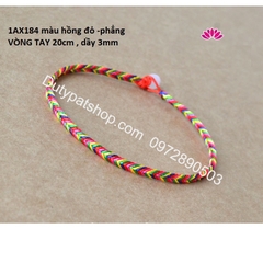 Vòng Tay Chỉ Ngũ Sắc Nepal May Mắn, vòng tay may mắn,Vòng ngũ sắc Tây Tạng - vòng tay chỉ ngũ sắc may mắn