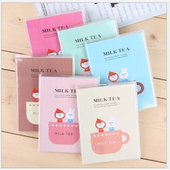 Sổ tay mini MILK TEA độc đáo - Số tay học sinh 69 tờ