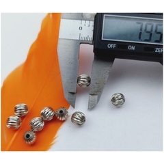 gói 5 charm đồng khía cạnh 8ly (p160-7 / 31)