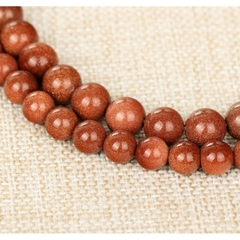 95 viên Đá cát sa thạch nâu size 4mm & size 6/8/10/12mm