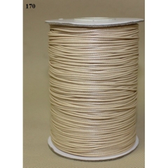 5met dây sáp bóng 2mm, dây sáp da Hàn Quốc nhiều màu, dây đan vòng tay , dây thắt vòng tay, vòng cổ