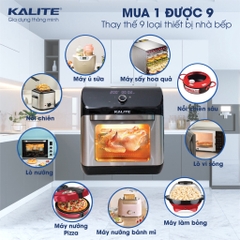 NỒI CHIÊN KHÔNG DẦU KALITE KL- 1200 dung tích 12lit
