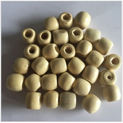 (P118-36) 25-100gam hạt gỗ 11x12mm & 16x17mm lỗ lớn dùng làm đồ chơi, trang trí