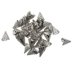 10 cái Charm Hoa hình nón 16X16mm ốp hạt làm Bông Tai ,Vòng Cổ, Trang Sức
