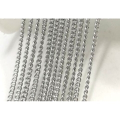 xích inox không rỉ nhuyễn size 0.3-0.4-0.5-0.6-0.8mm- gói 2met