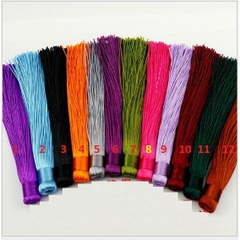 (P131A-12) tua rua dài 12cm có lỗ 1cm trang trí phong thủy, cổ trang