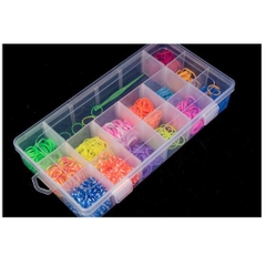 Hộp nhựa nhiều ngăn tháo lắp các ngăn, hộp chia thuốc