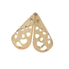 10 cái Charm Hoa hình nón 16X16mm ốp hạt làm Bông Tai ,Vòng Cổ, Trang Sức
