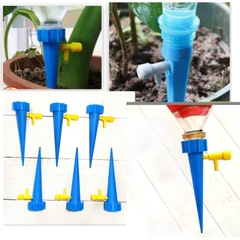 Đầu tưới nhỏ giọt tự động gắn chai nước, Dụng cụ điều chỉnh tưới nhỏ giọt lắp chai coca, pepsi, fanta... p191-170