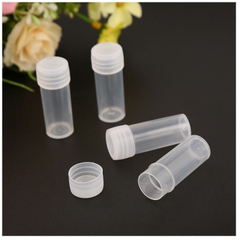 bộ 10 hủ nhựa nhỏ đựng 5g/5ml - 43mm  x 15mm