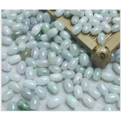 2 viên lu thống xanh ngọc 6x9mm thiên nhiên