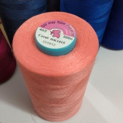 Cuộn chỉ cotton HK- 5000met, chỉ may, chỉ làm tua rua