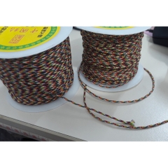 cuộn 130m dây ngũ sắc may mắn size 1mm mã màu 715