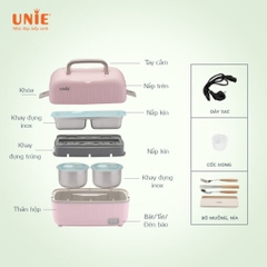 Hộp đựng cơm cắm điện văn phòng cao cấp UNIE UV-P1