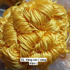 Bó 10m dây dù 1mm màu 51 đén 65