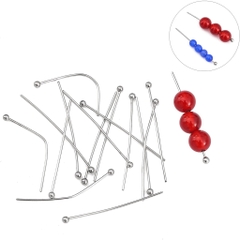 kim xỏ cườm đuôi bi 0.5x30mm