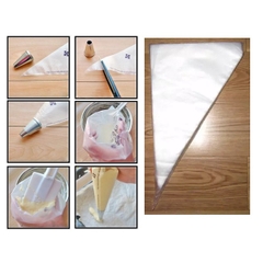 100-500gam Túi bắt bông kem nilon trung chuyên dùng để trang trí,túi tạo hình bắt kem bông tiện lợi, túi nylon đựng kem