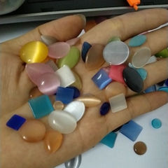 10gam Mặt đá dán mắt mèo hỗn hợp