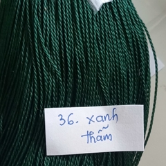 10m dây sáp wax đài loan 1mm đan vòng không thấm nước (màu 20-màu 39)