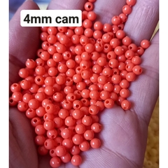 25gam hạt nhựa tròn bóng nhiều màu size 4mm