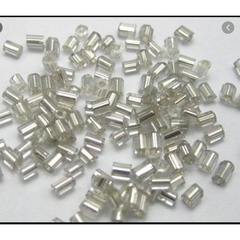 cườm ống, cườm trúc màu vàng, bạ dài 3-25mm (gói 10gam)