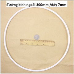 Vòng tròn, trái tim, ngôi sao từ 25-35cm làm dreamcatcher đủ loại (size đại)