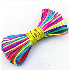 bó 5/10met Dây tim ngũ sắc đan vòng size 1.5-2.5mm