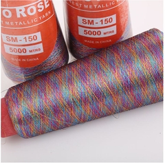 cuộn 5000m chỉ tơ kim tuyến 150D nhiều màu