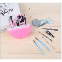 Bộ bấm móng tay chân 8 món hộp hình quả táo xinh xắn