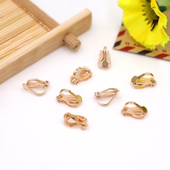 2-10 Móc kẹp vặn làm Khuyên tai (hoa tai, bông tai) không có lỗ xỏ