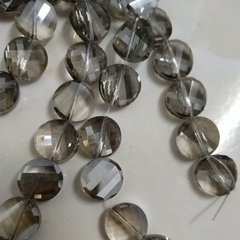 5 viên pha lê dẹp 20mm xám