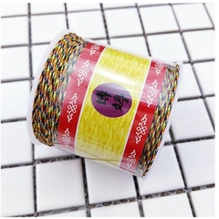 dây chỉ ngũ sắc may mắn size 1-1.5-2mm, dây đan vòng tay đủ size, dây thắt vòng tay, vòng cổ may mắn