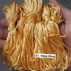 Bó 10m dây dù 1mm màu 51 đén 65