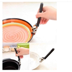 Kẹp gắp bát, đĩa, xoong, nồi, vỉ hấp chống nóng inox p191-4