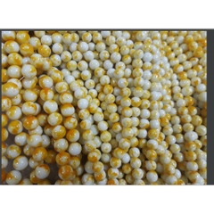 100gam size 8-10-12mm hạt đá nhân tạo làm vòng tay, vòng cổ