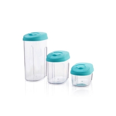 Hộp nhựa đựng thực phẩm khô tiện dụng cho nhà bếp kèm nắp bật tiên dụng