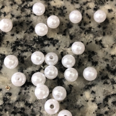 500gam hạt châu, hạt cườm ngoc trai nhựa nhiều màu nhiều size 4-6-8-10-12ly