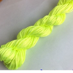 Dây dù 1.5mm có lõi nhiều màu (bó như hình 13-15m) , dây đan vòng tay, dây thắt vòng tay, vòng cổ may mắn
