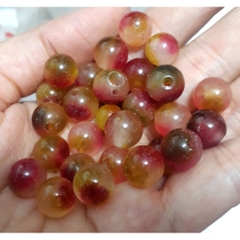 5 hạt đá thiên nhiên 10mm ngũ sắc