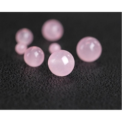 95 hạt đá chacedony hồng size 4mm & size 6/8/10mm