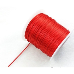 Cuộn 30-100m dây tim 2.5m Đài Loan hàng nhập khẩu loại đẹp nhiều màu để chọn, dây đan vòng tay, dây thắt vòng,vòng cổ