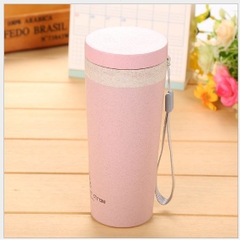 Bình nước lúa mì 300ml có dây xách