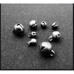 1-2 charm chuông inox không rỉ mix vòng đủ Size 4/5/6/8/10mm